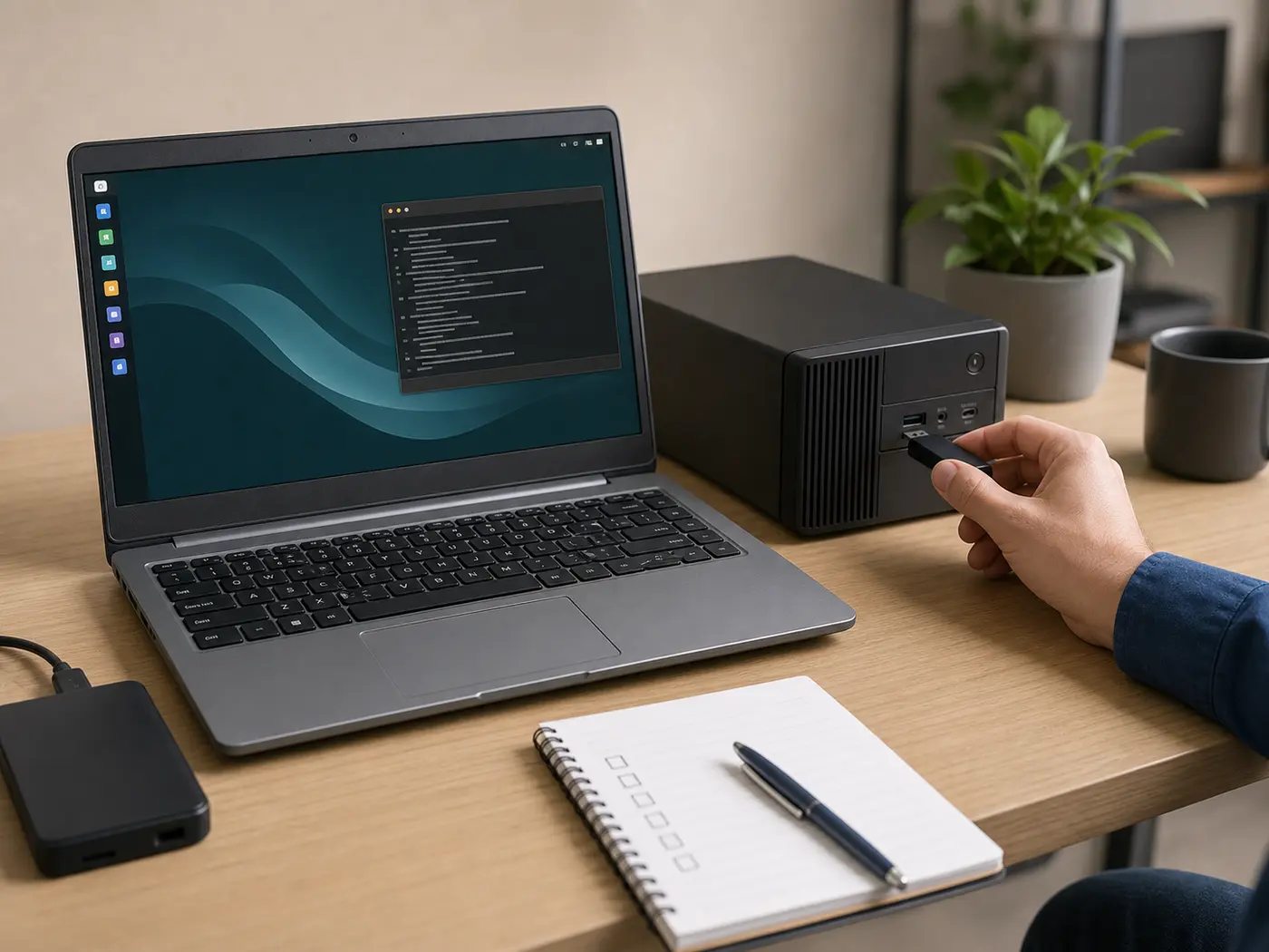 Migration d’un ordinateur vers un système Linux