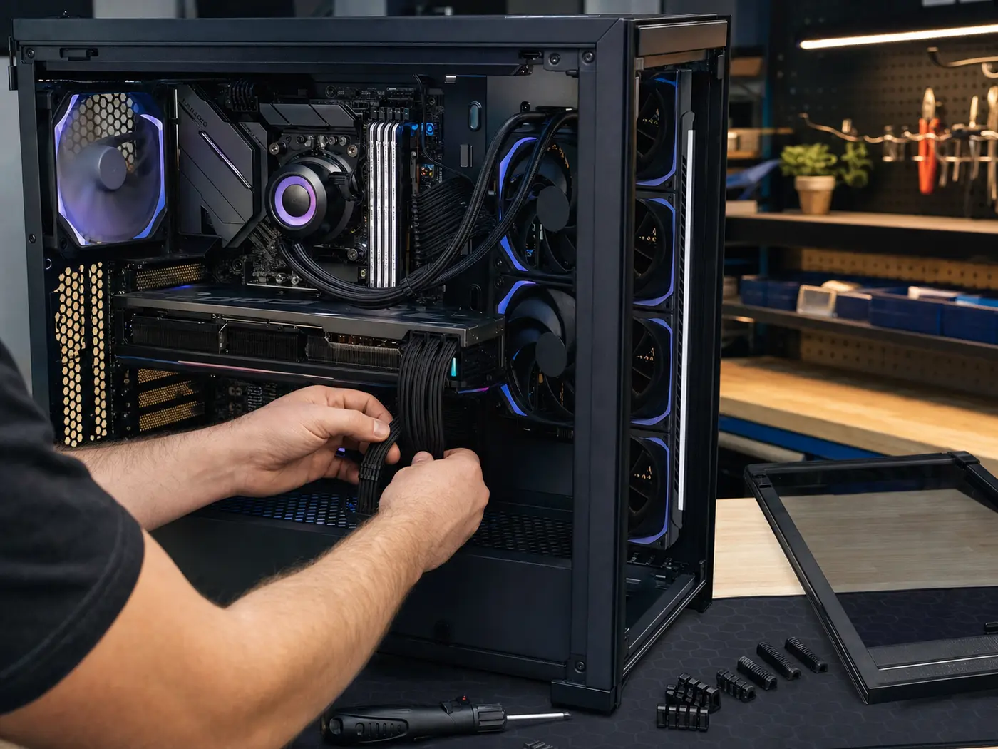 Montage d’un PC gaming sur mesure